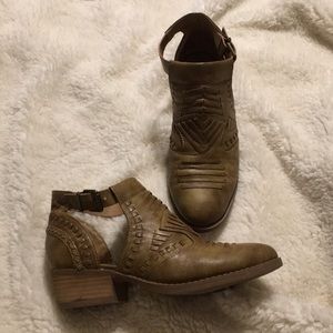 Tan Booties